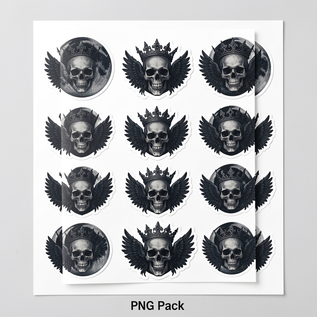 50 Dark Stickers